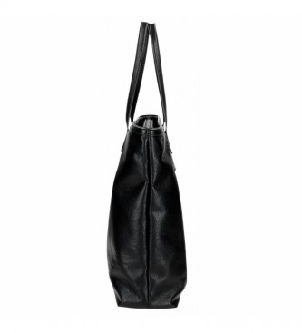 Pepe Jeans Dana Black Handbag -35 x 40 x 11 cm