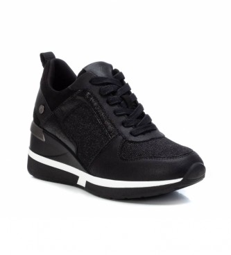 Xti Sneakers 043242 black -Height wedge: 7cm