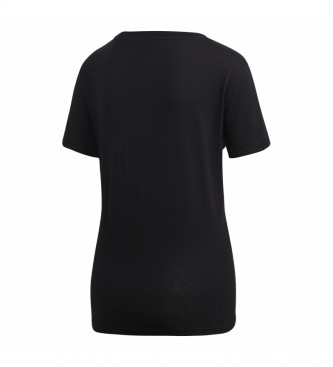 adidas Camiseta W Essentials Lin Slim T negro
