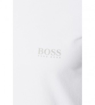 BOSS Pack de 2 Camisetas Interiores con Logo en el Pecho blanco