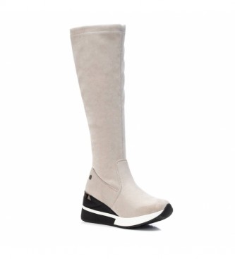 Xti Boots 043367 white -Wedge height: 7 cm