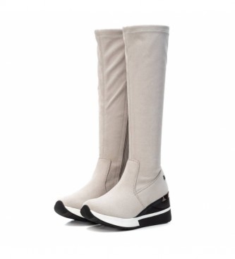Xti Boots 043367 white -Wedge height: 7 cm