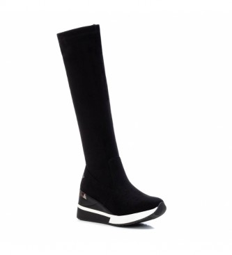 Xti Boots 043367 black -Height wedge: 7 cm