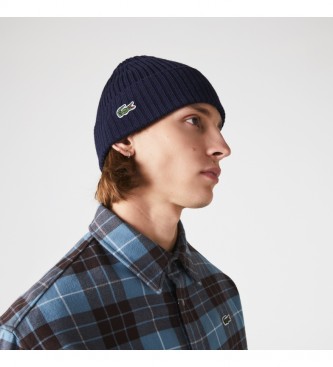 Lacoste Bonnet marineblau Mtze