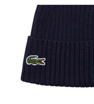 Lacoste Bonnet marineblau Mtze