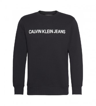 Calvin Klein Felpa con cappuccio con logo nera