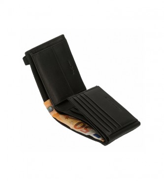 Pepe Jeans Oliver wallet black -11,5x8,5x1cm