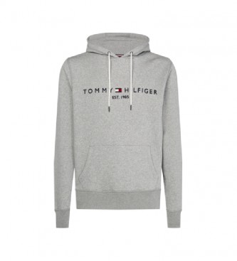 Tommy Hilfiger Sweatshirt Core Logo Hoody gris 