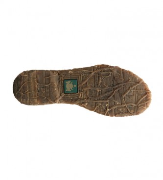 El Naturalista Leather ankle boots N917 Angkor black