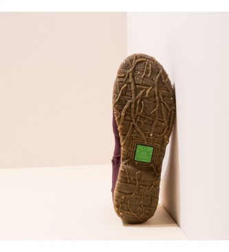 El Naturalista N917 Angkor botas de couro lils para tornozelo lils