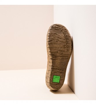 El Naturalista Botas de couro para tornozelo N5148 Mito Yggdrasil castanho -Altura da borda: 5,7 cm