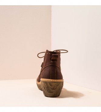 El Naturalista Botas de couro para tornozelo N5148 Mito Yggdrasil castanho -Altura da borda: 5,7 cm