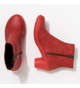 Art Leather ankle boots 1442 Alfama coral -Heel height: 6,5cm