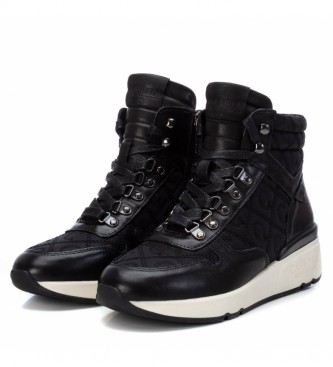 Carmela Leather ankle boots 068114 black