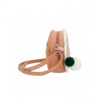 Enso Enso Shine Stars torba na ramię różowa, zielona -20.5x16.5x6cm