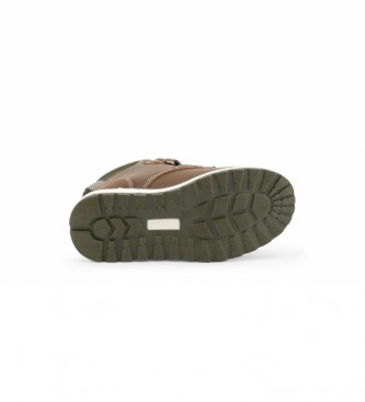 Shone Botas de tornozelo 6565-015 castanhas, verdes