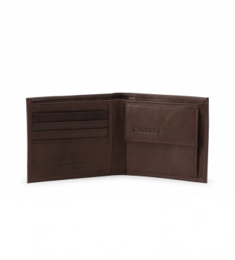 Carrera Jeans Leather briefcase BERLINO_CB5877 brown