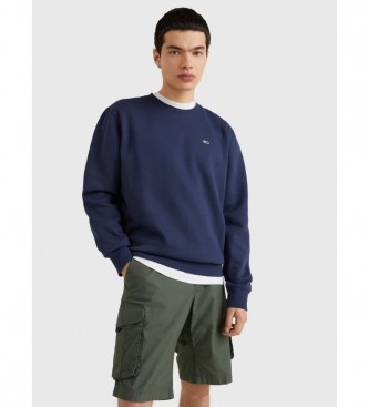 Tommy Jeans Navy fleece sweatshirt