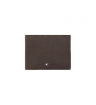 Tommy Hilfiger Johnson CC Flap Coin Pocket Brown Wallet -13x9,5x3cm