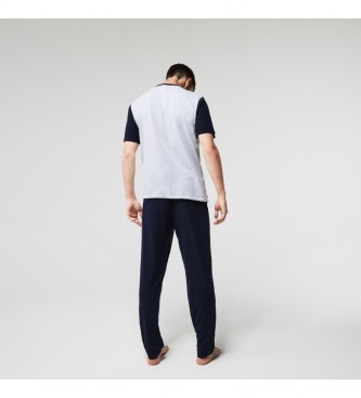 Lacoste Pyjama 4H9925_4TY marine-blanc