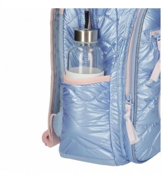 Joumma Bags Frozen Seek Courage backpack with trolley -30x40x13cm- Blue