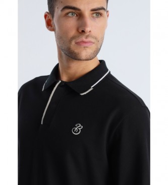 Bendorff Long sleeve black polo shirt 