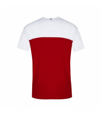 Le Coq Sportif Maglietta Saison 2 bianca, rossa