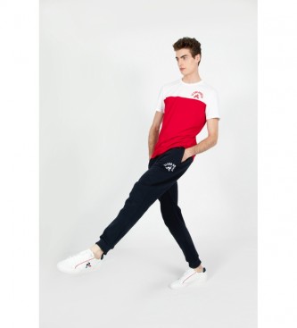 Le Coq Sportif Camiseta Saison 2 blanco, rojo