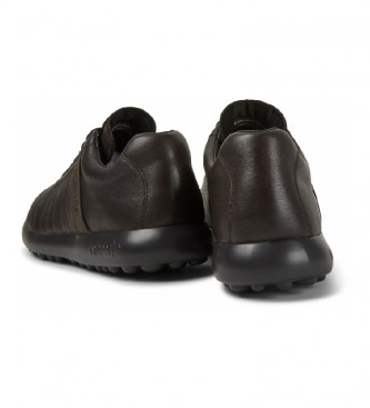 CAMPER Chaussures en cuir brun Pelotas XLite