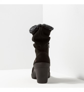 Art Botines de piel 1757 Lux Travel negro -Altura tacón: 8.5 cm-