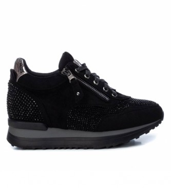 Xti Chaussures 044659 noir - Hauteur de la cale : 6 cm