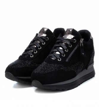 Xti Chaussures 044659 noir - Hauteur de la cale : 6 cm