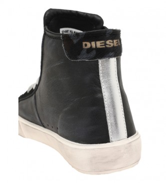 Diesel Chaussures en cuir S-Mydori MC noir