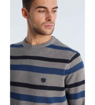 Bendorff Striped sweater 8044542 grey