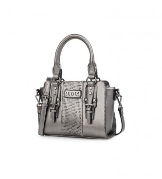 Lois Handbag 95831-03 metallic grey -19,5x24x11,5cm
