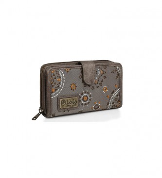 Lois Coin purse 304416 brown -9x16x1cm