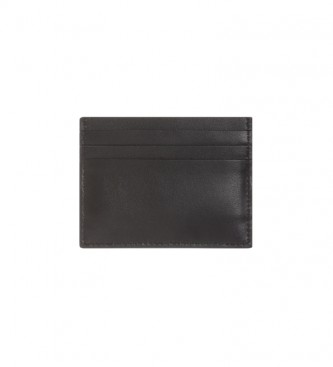 Calvin Klein Porte-cartes en cuir K50K504298 noir 