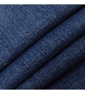 Levi's Jeans 501 Crop Salsa Stonewash azul