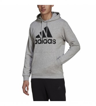 adidas Sweatshirt Essentials Fleece Big Logo grey 