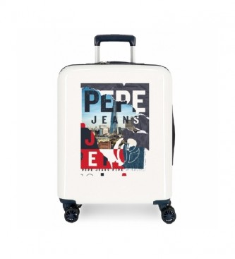 Pepe Jeans Ainsley Cabin Suitcase blanc -55x40x20cm