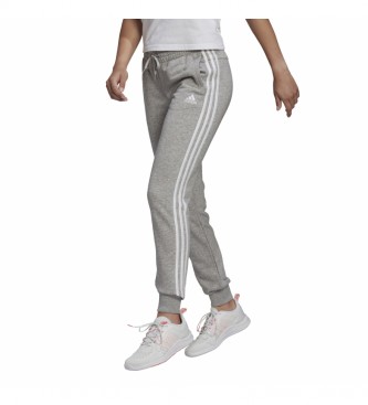 adidas Pantalon Essentials en éponge française à 3 bandes, gris