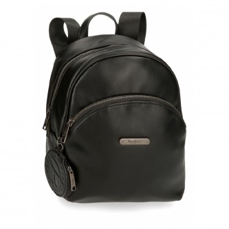 Pepe Jeans Salma backpack black -21x27x10cm