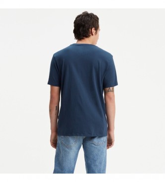 Levi's T-shirt con grafica 84 con logo blu scuro