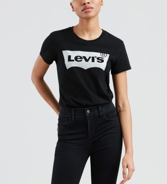 Levi's La maglietta nera di Perfect Tee Holiday