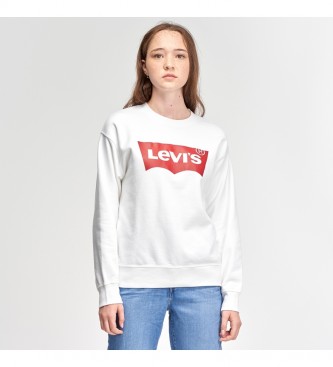 Levi's Sweat-shirt Graphic Standard Crew blanc