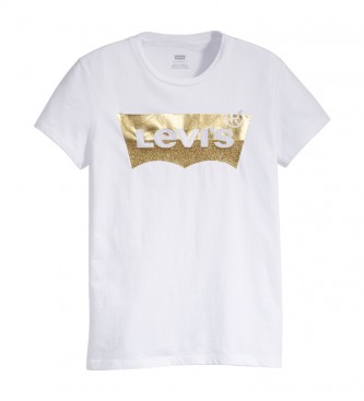 Levi's Camiseta The Perfect Tee  Powder blanco