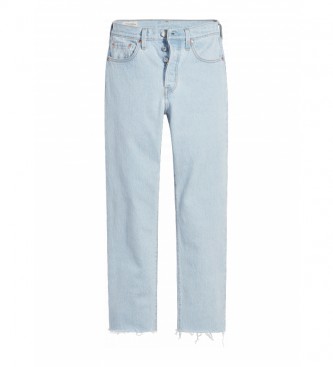 Levi's Jeans 501 Crop Samba Goal bleu clair