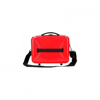 Joumma Bags Trousse de toilette ABS Cars Rusteze Lightyear rouge -29x21x15cm