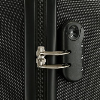 Pepe Jeans Davis Medium Stijve Koffer 65cm Zwart