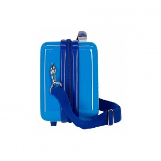 Enso ABS Enso Rob Friend blue toiletry bag -29x21x15cm-.